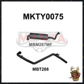 Manta Toyota Landcruiser HZJ80 4.2L 1HZ Diesel Exhaust - Performance Upgrade System