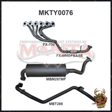 Manta Toyota Landcruiser HZJ80 4.2L 1HZ Diesel Exhaust - Performance Upgrade System
