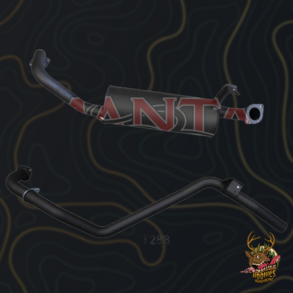Manta Performance - Toyota Land Cruiser FZJ80 4.5L 1FZ Petrol Wagon Exhaust