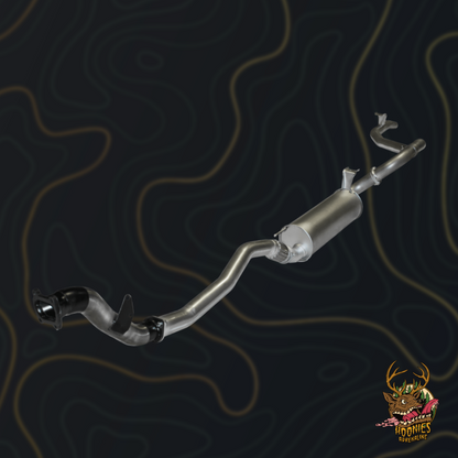 Manta Toyota Landcruiser HDJ80 4.2L 1HD Turbo Diesel Exhaust System – Performance Upgrade