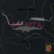 Manta Toyota Landcruiser HZJ80 4.2L 1HZ Diesel Exhaust - Performance Upgrade System