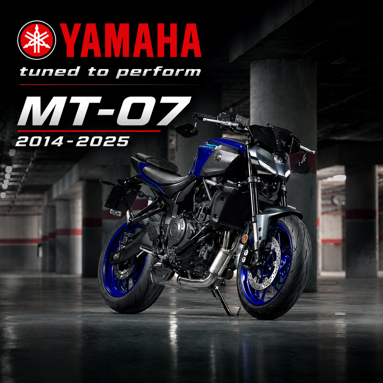 Yamaha MT-07 ECU Tuning (2014-2025)