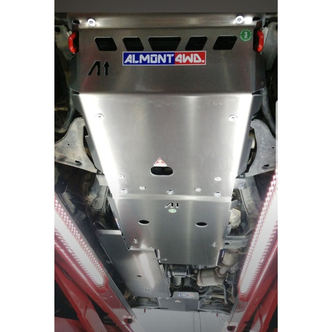 Almont PAJERO V60 Front original skid plate HeavyDuty / PAJERO V80 Front skid plate for radiator/engine/steering HeavyDuty / PAJERO V90 Front skid plate for radiator/engine/steering HeavyDuty