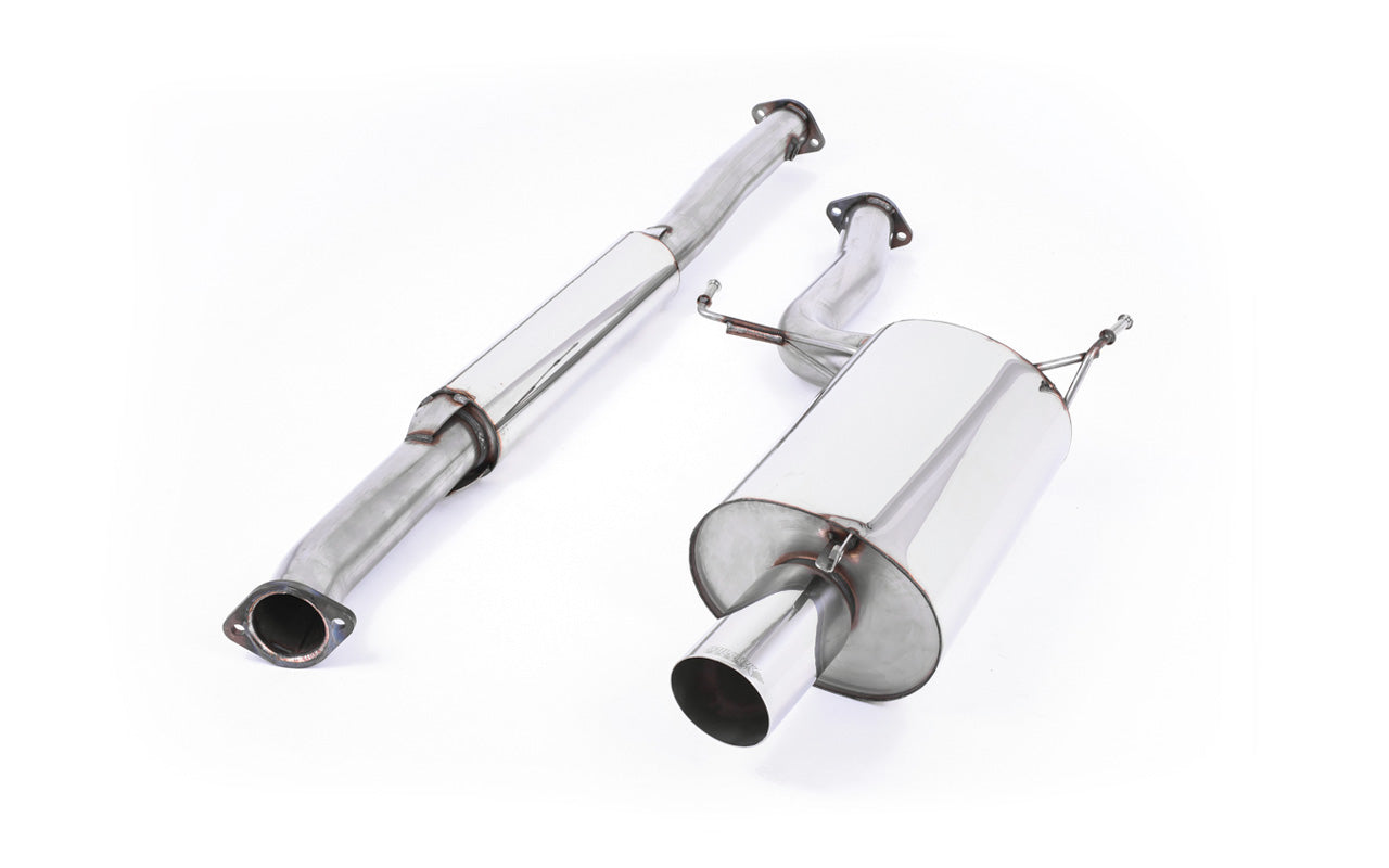 Mitsubishi Evo 9/IX - Cat Back Exhaust System with Polished Trim