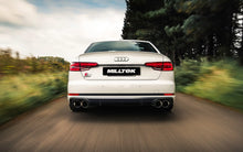 Audi S4 B9 Sport Diff without Brace Bars - Non-Resonated Cat Back with Polished Trims