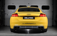 Audi TTS MK3 - Non-Resonated (Louder) Cat-Back Exhaust System with Cerakote Black Oval Tips