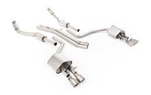 Audi S8 D4 Quattro - Non-Resonated (Louder) Cat-Back Exhaust System with Titanium Trims