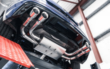 VW Tiguan R EA888.4 MQB EVO (GPF Models) - Non-Resonated (Louder) GPF/OPF Back Exhaust System with GT-100 Polished Trims - Re-uses Factory Valve Motors