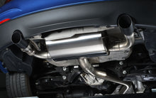 Non-Resonated (Louder) Race Cat-Back Exhaust System with Cerakote Black Tips