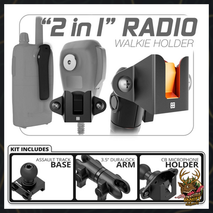 Tackform Assault Track Picatinny Dash Bracket – Next-Gen Ranger/Raptor 2023+ Storage Mount