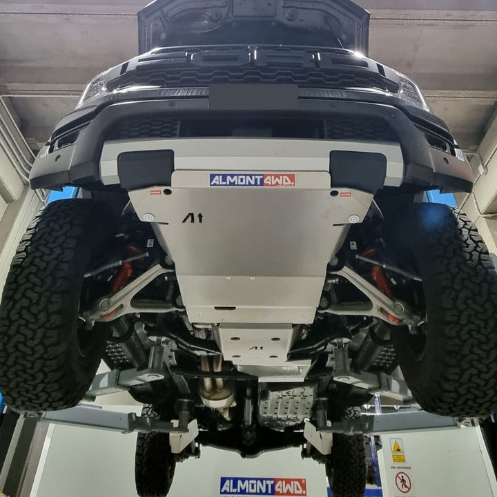 Almont Ford Ranger Raptor V6 3.0 and 4IL 2.0 TdCi 2023+ Front Skid Plate Continental Model