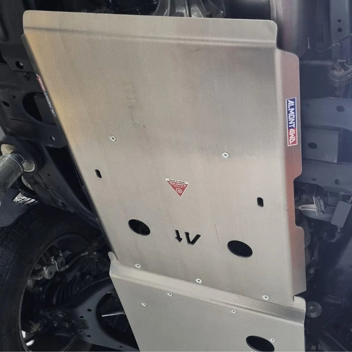 Almont Isuzu D-Max RG01 4x4 1.9, 2.5 and 3.0 2021+ Gearbox and Transfer Skid Plate