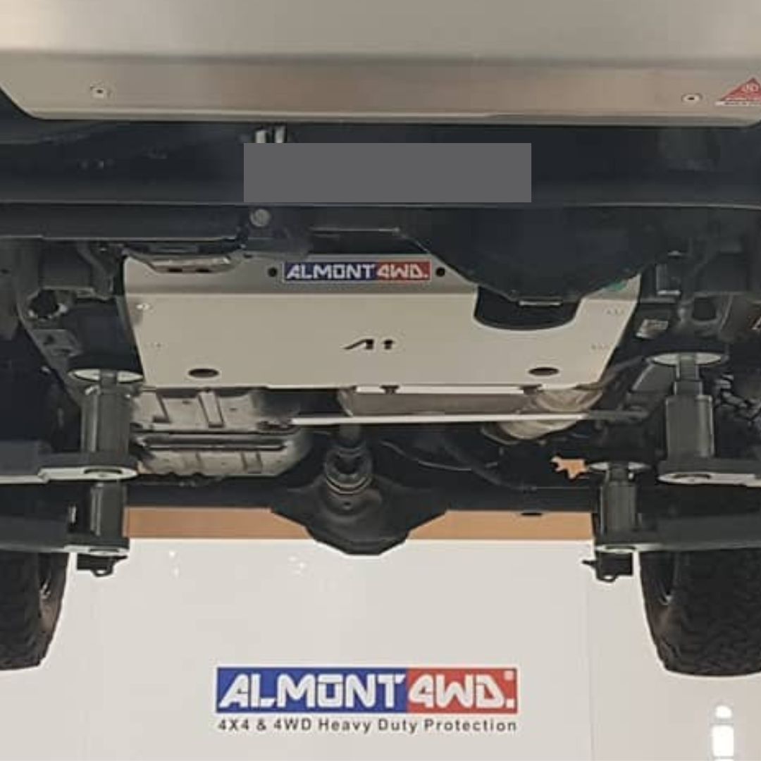 Almont WRANGLER JL Gearbox skid plate. Diesel / Gasoline models. HeavyDuty