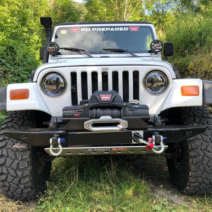 Almont Jeep Wrangler TJ Front Skid Plate (All Bumpers)
