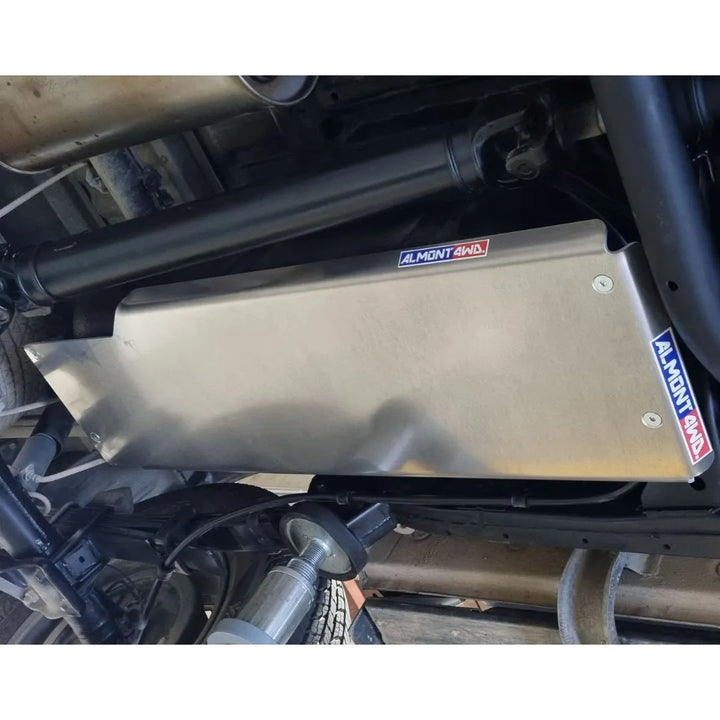 Almont Mitsubishi L200 2.4 DID 2015-19, 2.3 DID 2020+ and Fiat Fullback 2.4 JTD Fuel Tank Skid Plate