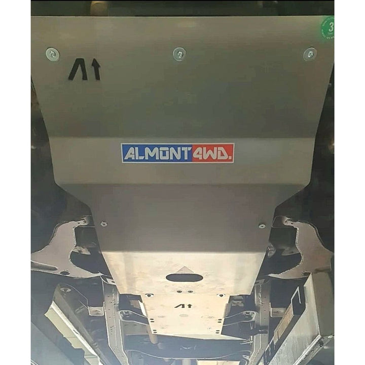 Almont Mitsubishi L200 2.5 DID 2005-15 Gearbox and Transfer Skid Plate