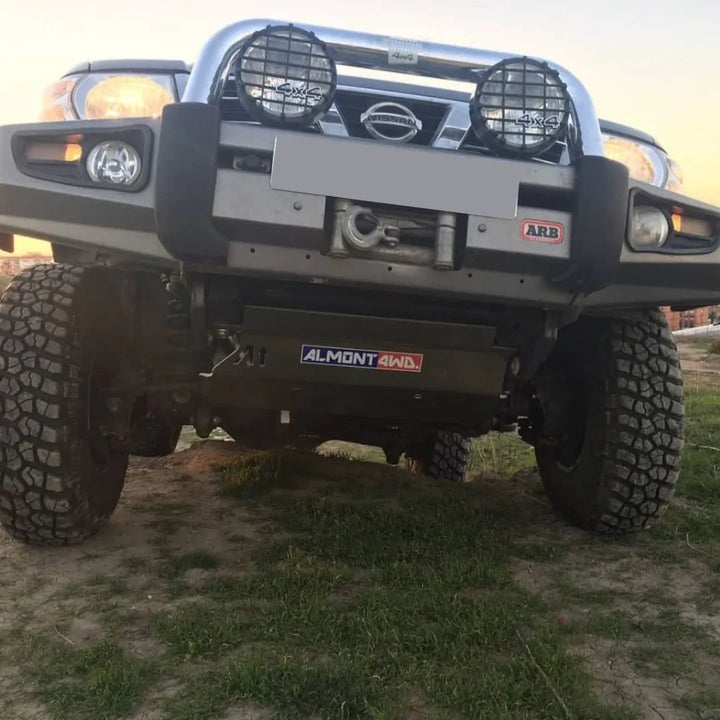 Almont Nissan Patrol GR Y61 Front Skid Plate for ARB Bumper