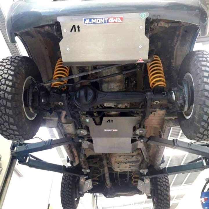 Almont Toyota HDJ80/FZJ80, HZJ105 and Lexus LX 450 Gearbox and Transfer Skid Plate