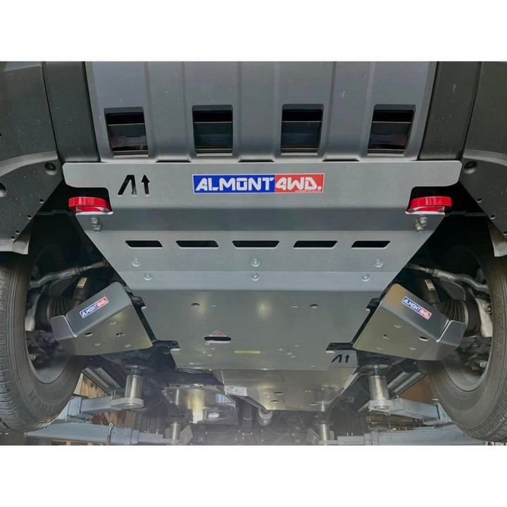 Almont Toyota Land Cruiser J250 Front Arm Skid Plates (2-Piece Kit)
