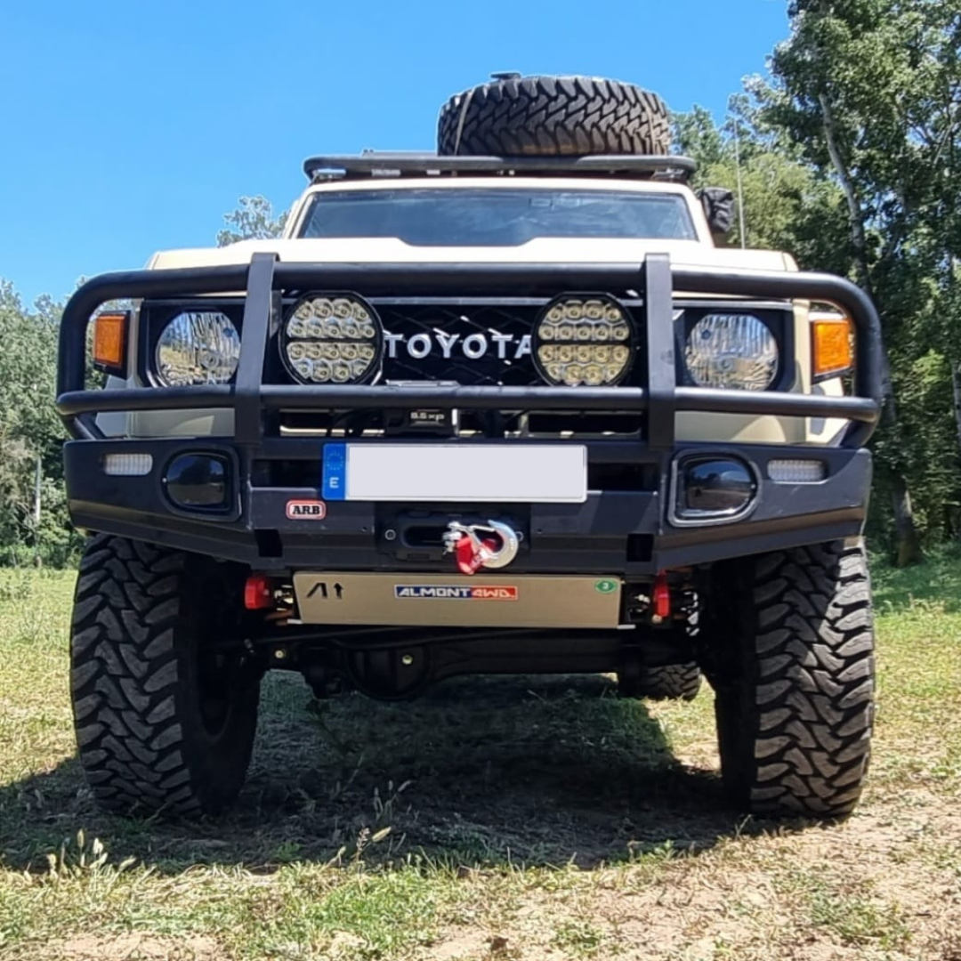 Almont HZJ 76-78-79 2024+WINCH support THYSSENKRUPP F105 for original bumper F105 6mm