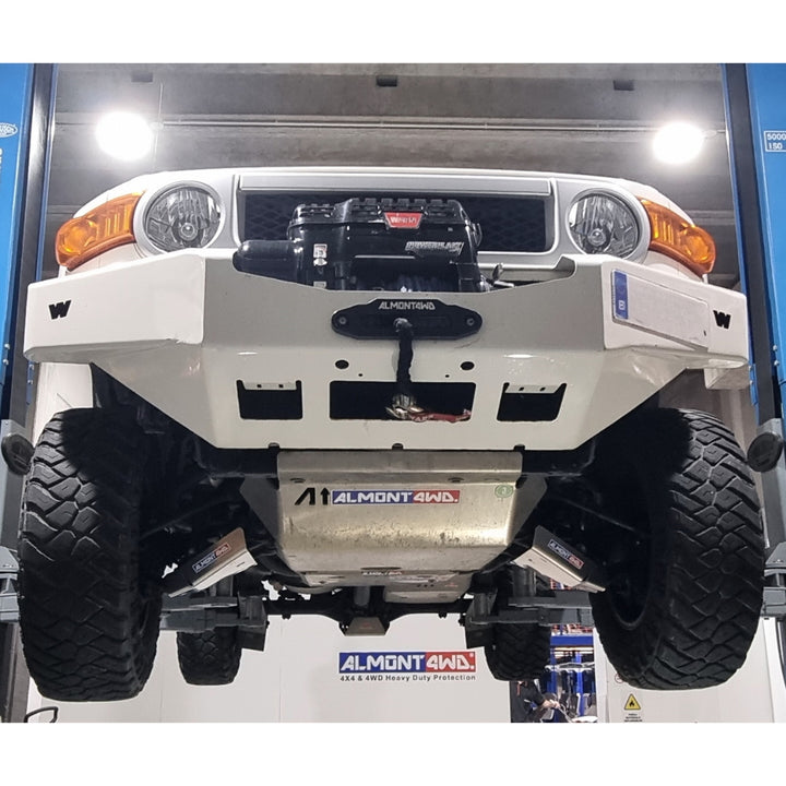 Almont Toyota FJ Cruiser Front Control Arm Skid Plate Kit