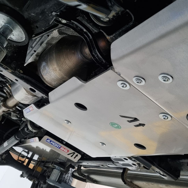 Almont Toyota Hilux Revo Automatic Gearbox and Transfer Skid Plate