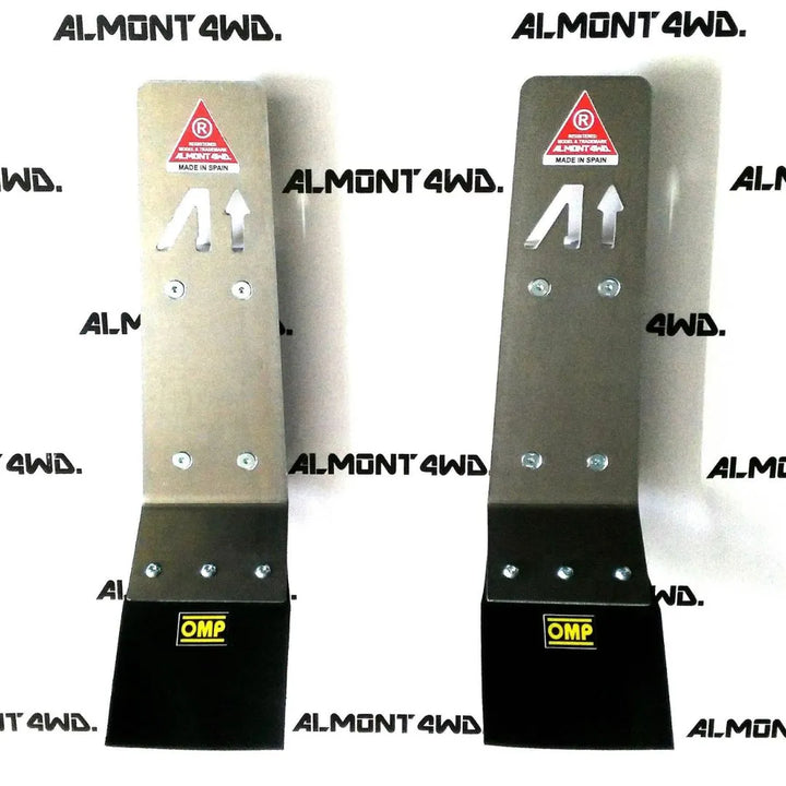 Almont Toyota KZJ/KDJ 90/95 Rear Shock Skid Plates (Pair)