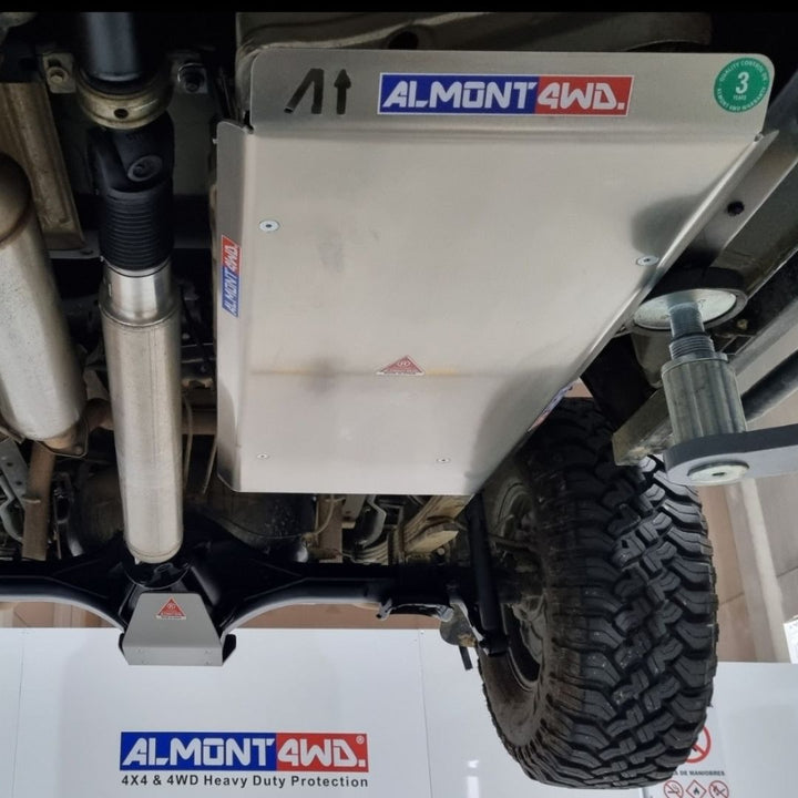 Almont Toyota Tundra Fuel Tank Skid Plate