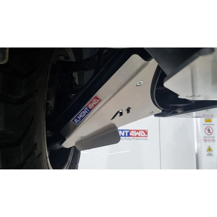 Almont VW Touareg and Porsche Cayenne Rear Arm and Shock Skid Plates