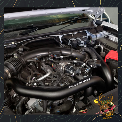 Process West - Next-Gen Ford Ranger Raptor - Stage 2 Intercooler Hard Pipe Kit