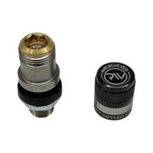 APEX RIV valve set with the included RIV screw-on chuck
