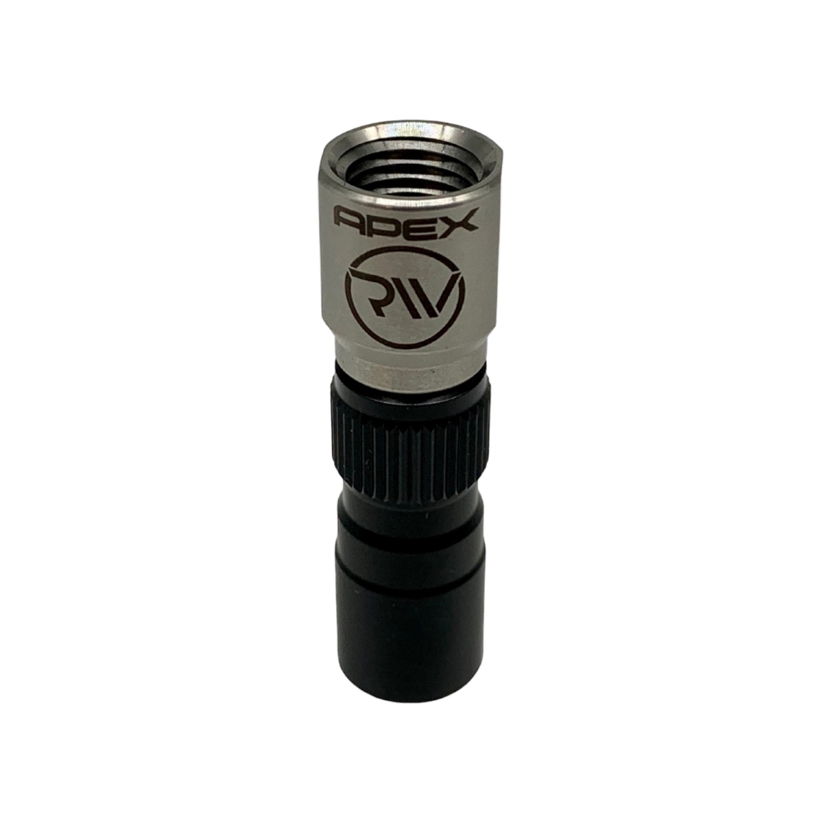 APEX Design USA RIV screw-on air chuck for rapid inflation valves