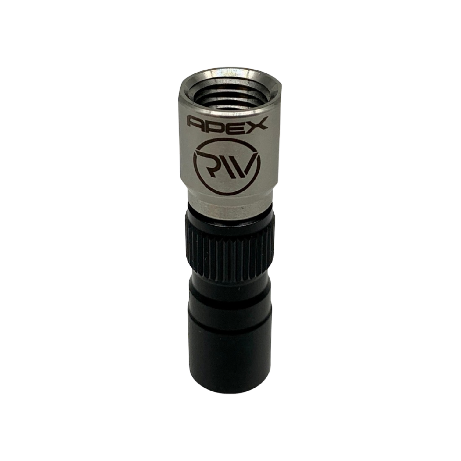 APEX Design USA RIV screw-on air chuck for rapid inflation valves