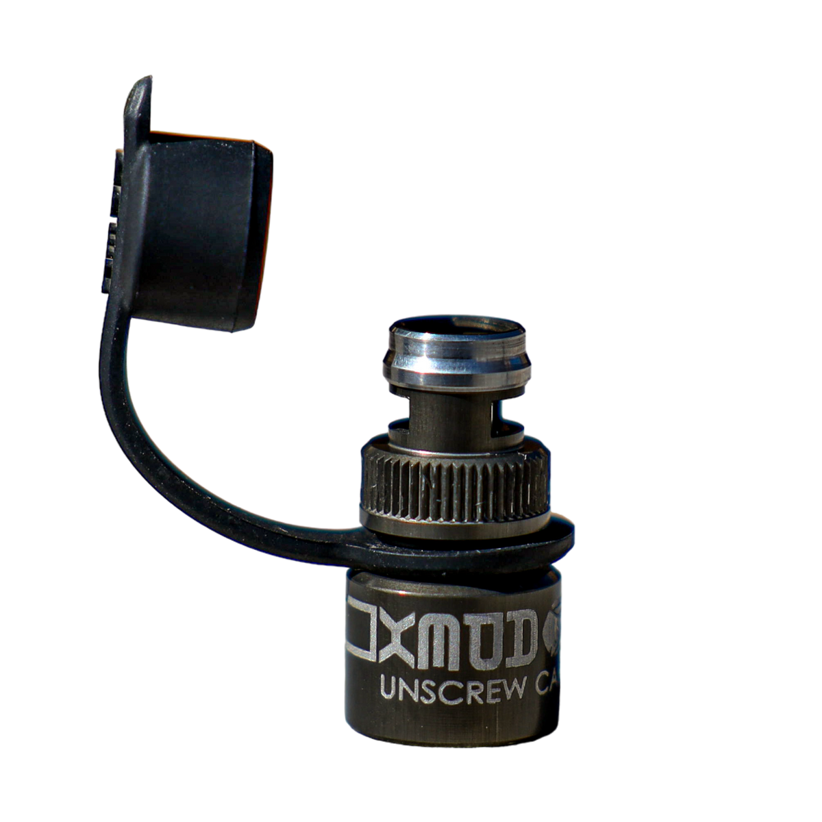APEX flip to deflate cap shown flipped into its deflating position