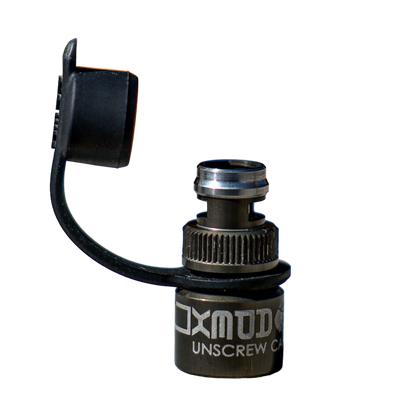 APEX flip to deflate cap shown flipped into its deflating position