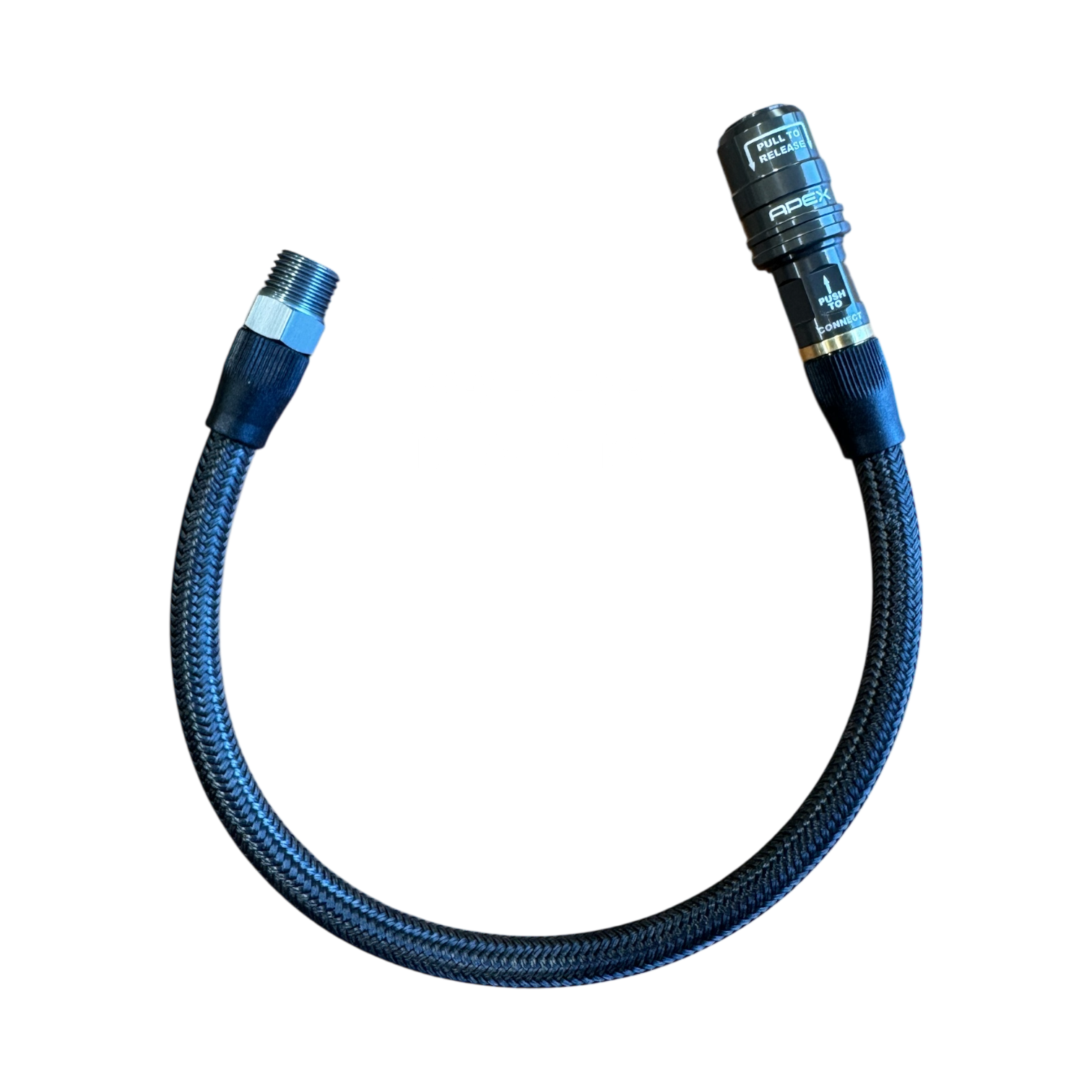 APEX Design USA high flow push-on chuck with quarter inch NPT male thread