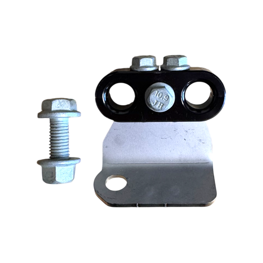 APEX Design USA TSR hydraulic hose mount bracket for the lower control arm bracket