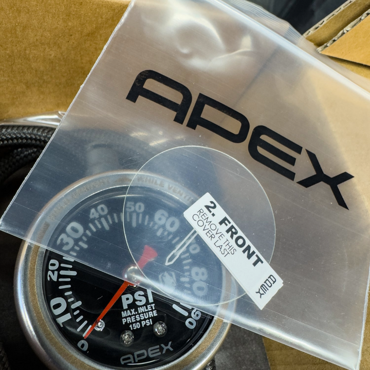 APEX DESIGN USA Gauge Lens Protector - Scratch Protection for PTI and PPG Gauges