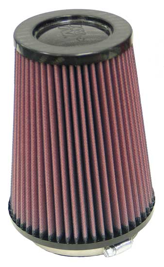 K&N Universal Air Filter - Carbon Fiber Top | RP-4970