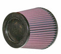 K&N Universal Air Filter - Carbon Fiber Top | RP-5113