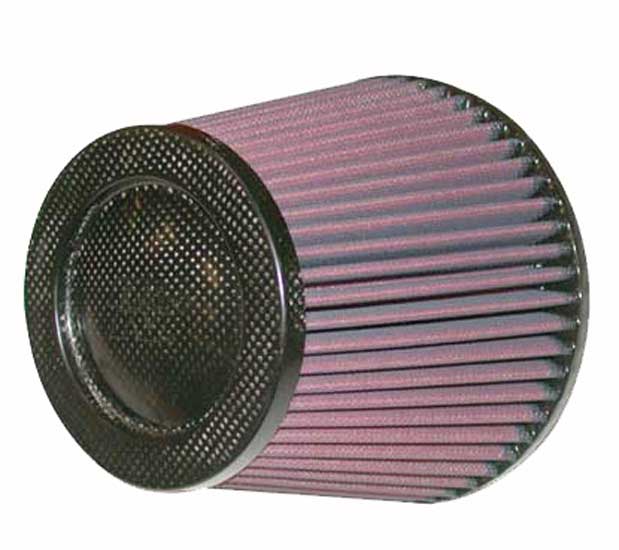 K&N Universal Air Filter - Carbon Fiber Top | RP-5113
