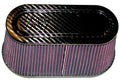 K&N Universal Air Filter - Carbon Fiber Top & Base | RP-5115