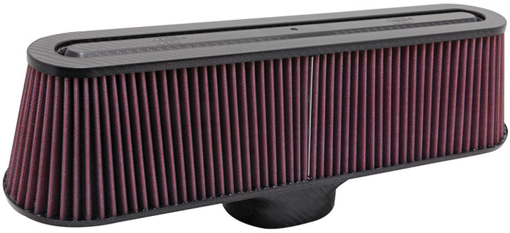 K&N Universal Air Filter - Carbon Fiber Top and Base | RP-5135