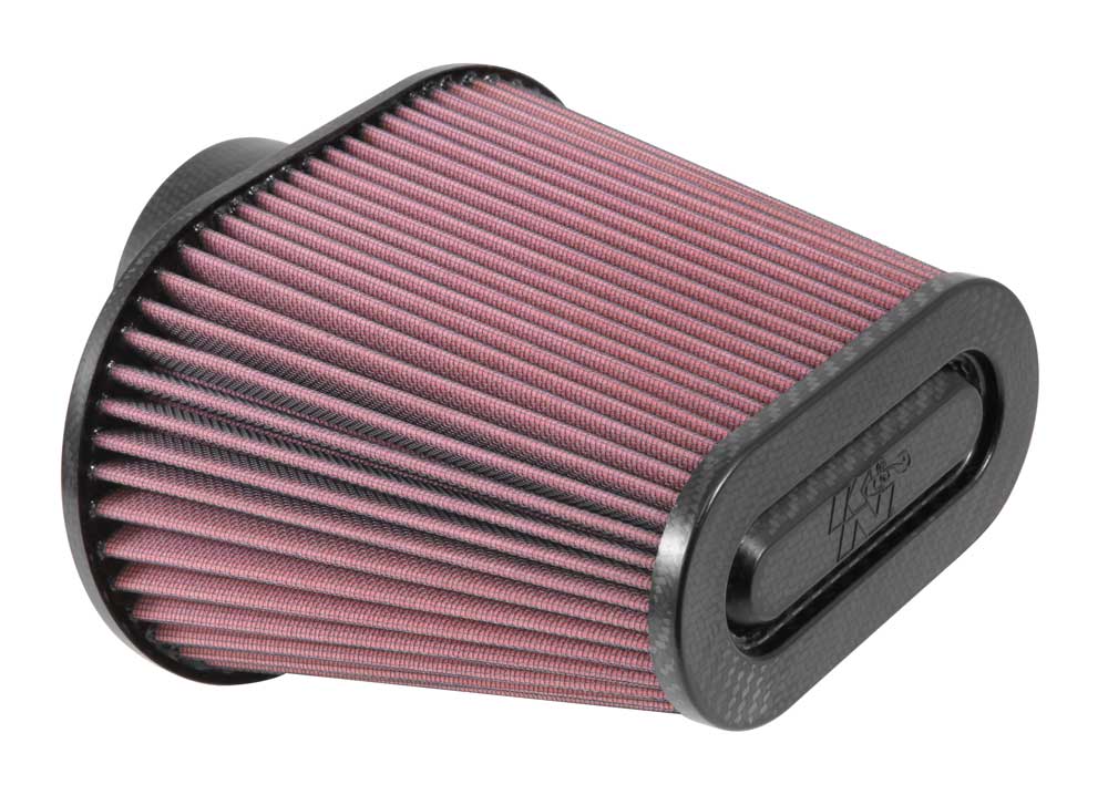 K&N Universal Air Filter - Carbon Fiber Top | RP-5285