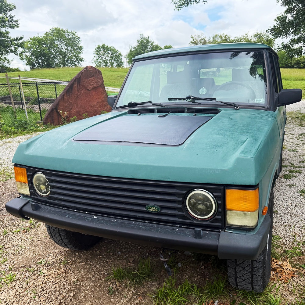 Range Rover Classic (1970-1996) Lensun 90W 12V Hood/Bonnet Solar Panel