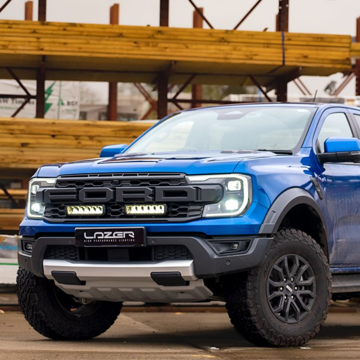 Lazer Lamps Triple-R 850 Grille Kit - Next-Gen Ford Ranger Raptor (2023+) LED Lighting Upgrade