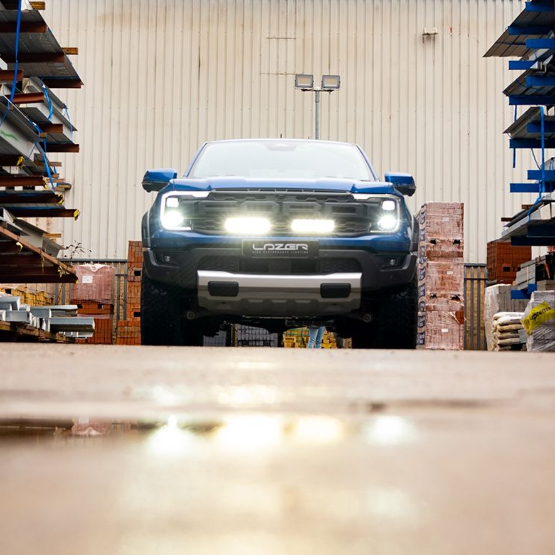 Lazer Lamps Triple-R 850 Grille Kit – Next-Gen Ford Ranger Raptor (2023+) LED Lighting Upgrade