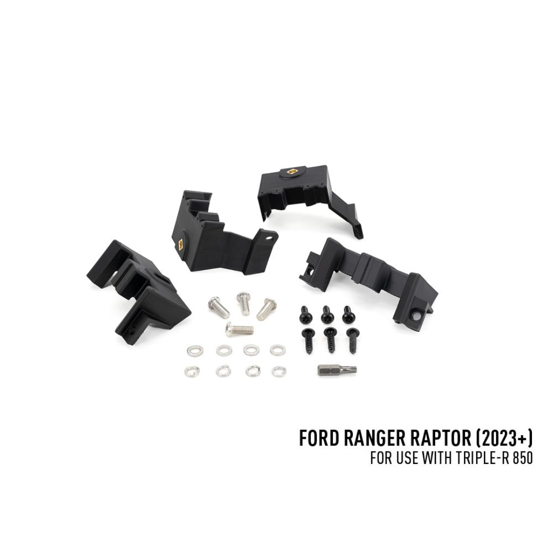 Lazer Lamps Triple-R 850 Grille Kit – Next-Gen Ford Ranger Raptor (2023+) LED Lighting Upgrade