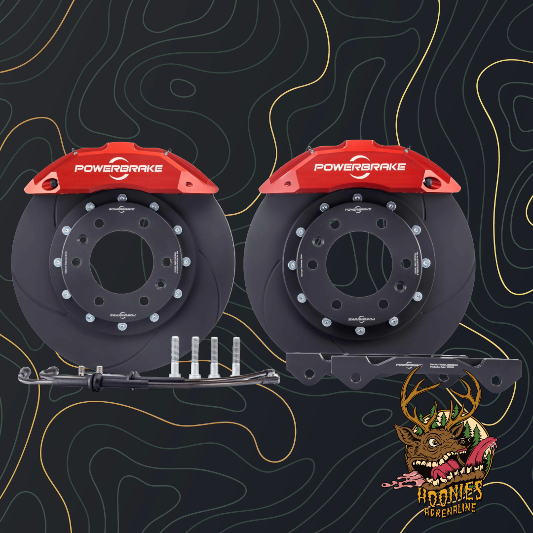 Powerbrake X-Line Stage 2 Big Brake Kit – Ineos Grenadier 2022+ Front Brake Upgrade