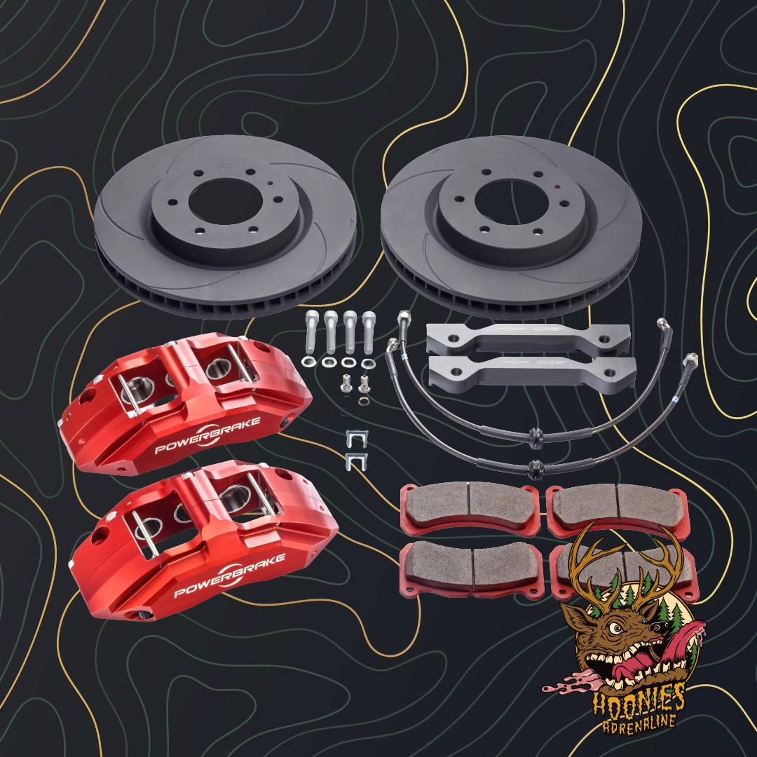 Powerbrake X-Line Stage 1 Big Brake Kit – Next-Gen Ford Ranger 2.0L Diesel 2023+ Front Brake Upgrade